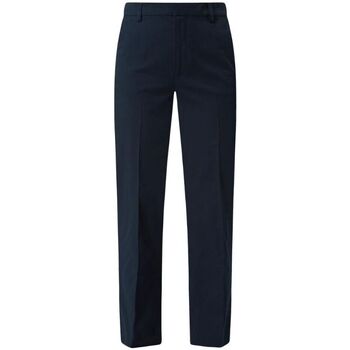 Vêtements Femme Pantalons cotton mesh long sleeve polo teens - 162165 Bleu