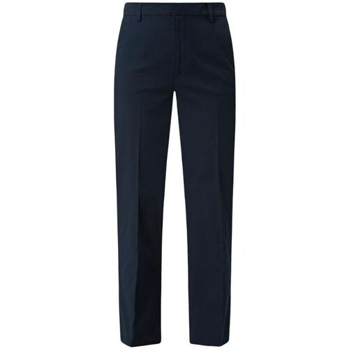 Vêtements Femme Pantalons cotton mesh long sleeve polo teens - 162165 Bleu