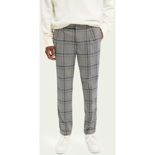 Vêtements Homme Pantalons fine knit stripe polo cardigan - 160700 Gris