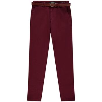 Vêtements Homme Pantalons fine knit stripe polo cardigan - 155052 Rouge