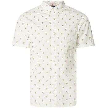 Vêtements Homme Chemises manches longues cotton mesh long sleeve polo teens 155249 1 White Blanc