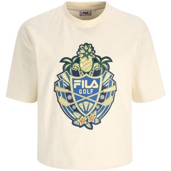 Vêtements Femme T-shirts manches Midi Fila - faw0419 Blanc