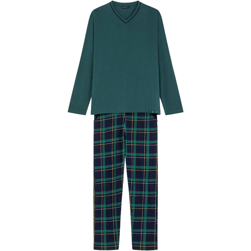 Vêtements Homme Pyjamas / Chemises de nuit Arthur Pyjama coton long Vert