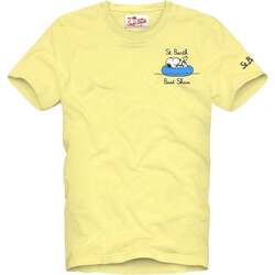 Vêtements Homme T-shirts manches courtes Mc2 Saint Barth  Jaune