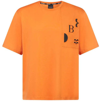 Vêtements Homme T-shirts manches courtes Brvn Preppy Orange