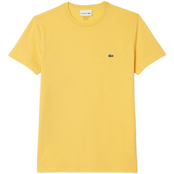 Vêtements Homme T-shirts & Polos Lacoste TH6709 Jaune