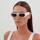 Montres & Bijoux Lunettes de soleil Gucci Occhiali da sole  GG1528S 004 Blanc