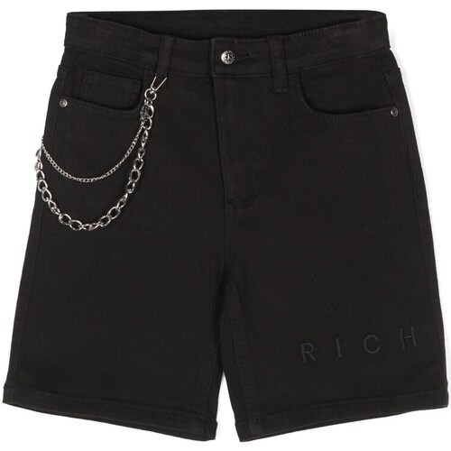 Vêtements Garçon Shorts / Bermudas John Richmond RBP24111BE Noir