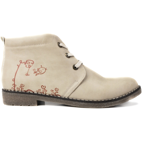 Chaussures Femme Boots Goby PH256 beige