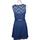 Vêtements Femme Robes courtes Morgan robe courte  38 - T2 - M Bleu Bleu
