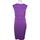 Vêtements Femme Robes Esprit robe mi-longue  42 - T4 - L/XL Violet Violet