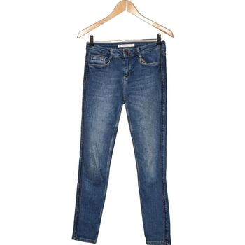 jeans sud express  jean slim femme  36 - t1 - s bleu 