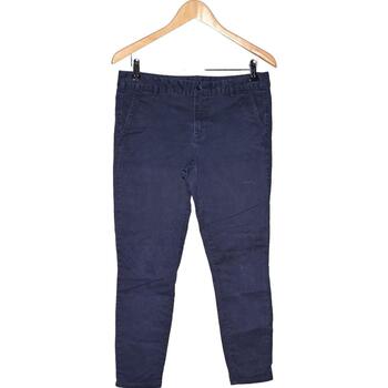 Vêtements Femme Pantalons Gap pantalon slim femme  40 - T3 - L Bleu Bleu