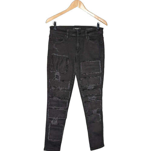 Vêtements Femme Pantalons Guess pantalon slim femme  38 - T2 - M Noir Noir