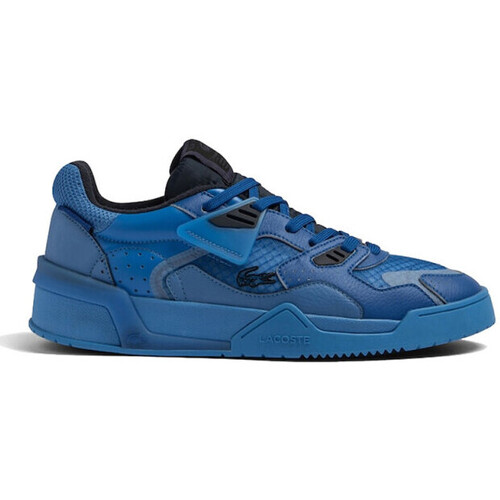 Chaussures Homme Baskets mode Lacoste BASKETS  LT 125 HOMME EN CUIR BLEUES Bleu