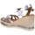 Chaussures Femme Sandales et Nu-pieds Kaola 8732 Argenté