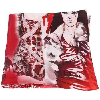 Accessoires textile Femme New Life - occasion Dior Carré en soie Rouge