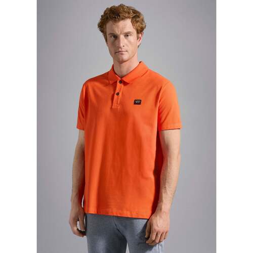 Vêtements Homme Votre numéro de téléphone doit contenir un minimum de 3 caractères Paul & Shark Polo Paul & Shark orange Orange