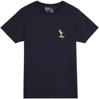 Vêtements Homme Arthur & Aston Pullin T-shirt  PATCHCHILLSURFDKNAVY Bleu
