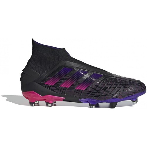 Chaussures Homme Football adidas Originals Predator 19+ Paul Pogba FG Noir