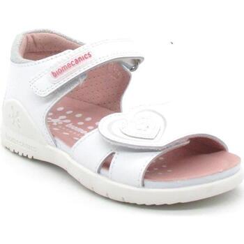 Chaussures Fille Sandales et Nu-pieds Biomecanics  Blanc