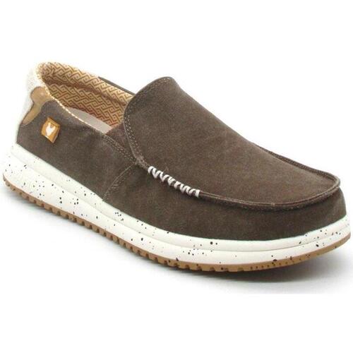 Chaussures Homme Slip ons Pitas  Marron