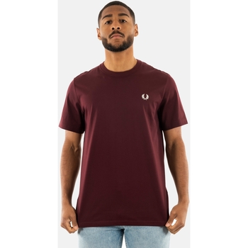 Vêtements Homme T-shirts manches courtes Fred Perry m1600 Rouge