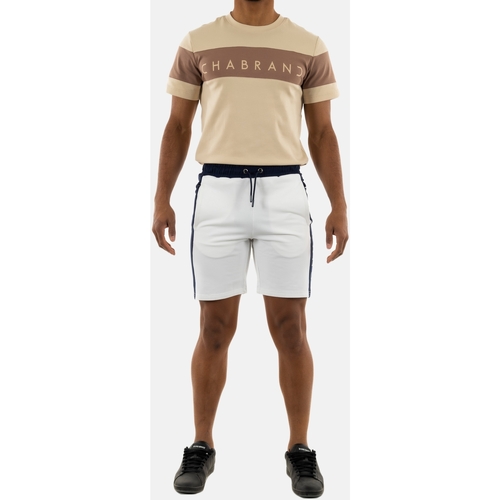 Vêtements Homme Shorts sleeve / Bermudas Chabrand 60240 Blanc