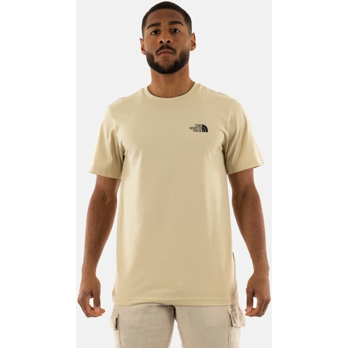 Vêtements Homme T-shirts manches courtes The North Face 0a87ng Beige