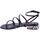 Chaussures Femme Sandales et Nu-pieds Exé Shoes 143889 Noir