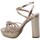 Chaussures Femme Sandales et Nu-pieds Exé Shoes 143906 Doré