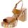 Chaussures Femme Sandales et Nu-pieds Yanema 345566 Marron
