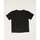 Vêtements Fille T-shirts & Polos Patrizia Pepe T-shirt noir pour fille avec logo Noir