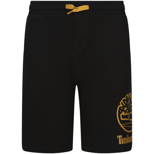 Vêtements Garçon Shorts / Bermudas Timberland Short droit Noir