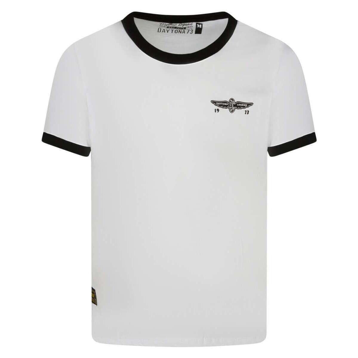 Vêtements Homme T-shirts manches courtes Daytona 164024VTPE24 Blanc