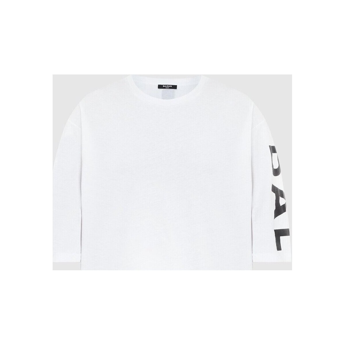 Vêtements Homme T-shirts manches courtes Balmain XH1EH015 BB15 Blanc