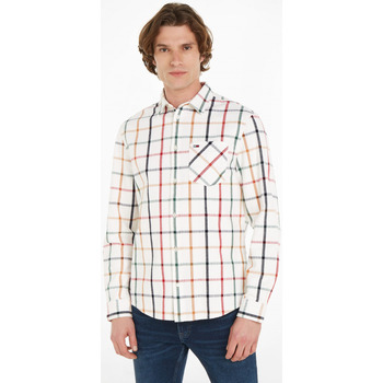 Vêtements Homme Chemises manches longues Tommy Hilfiger - TJM REG CHECK FLANNEL Multicolore