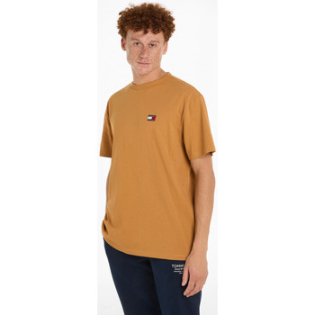 Vêtements Homme T-shirts manches courtes Tommy Hilfiger - TJM REG BADGE TEE EX Orange