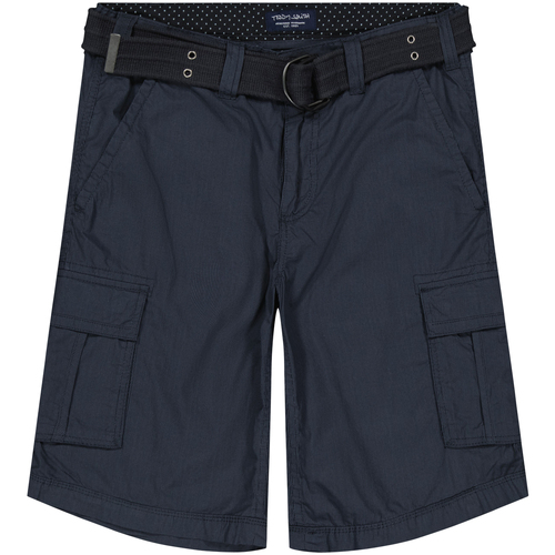 Vêtements Homme Shorts / Bermudas Teddy Smith Short coton Bleu