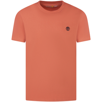 Vêtements Homme T-shirts & Polos Timberland T-shirt coton col rond Jaune