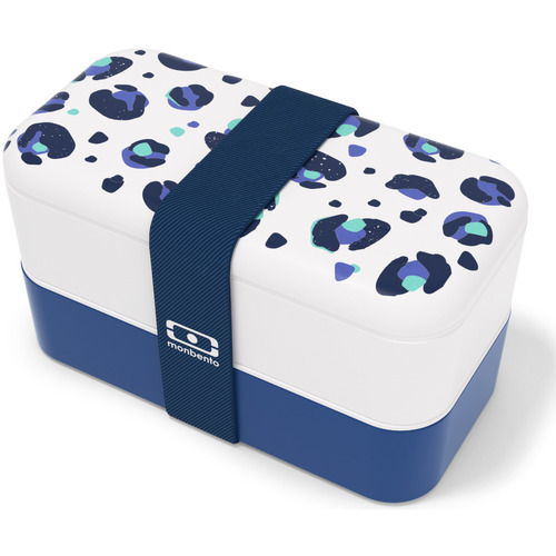 Regarde Le Ciel Lunchbox Monbento Lunch box - ® - MBO bleu Leopard Léopard bleu