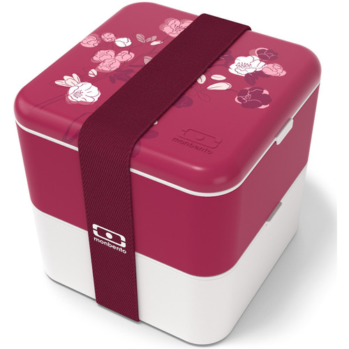 Maison & Déco Lunchbox Monbento Lunch box - ® - MB Square - Magnolia Rose