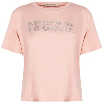 Vêtements Femme T-shirts manches courtes Rinascimento CFC0119447003 Rose