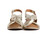 Chaussures Femme Sandales et Nu-pieds Walk & Fly 21-500 Doré
