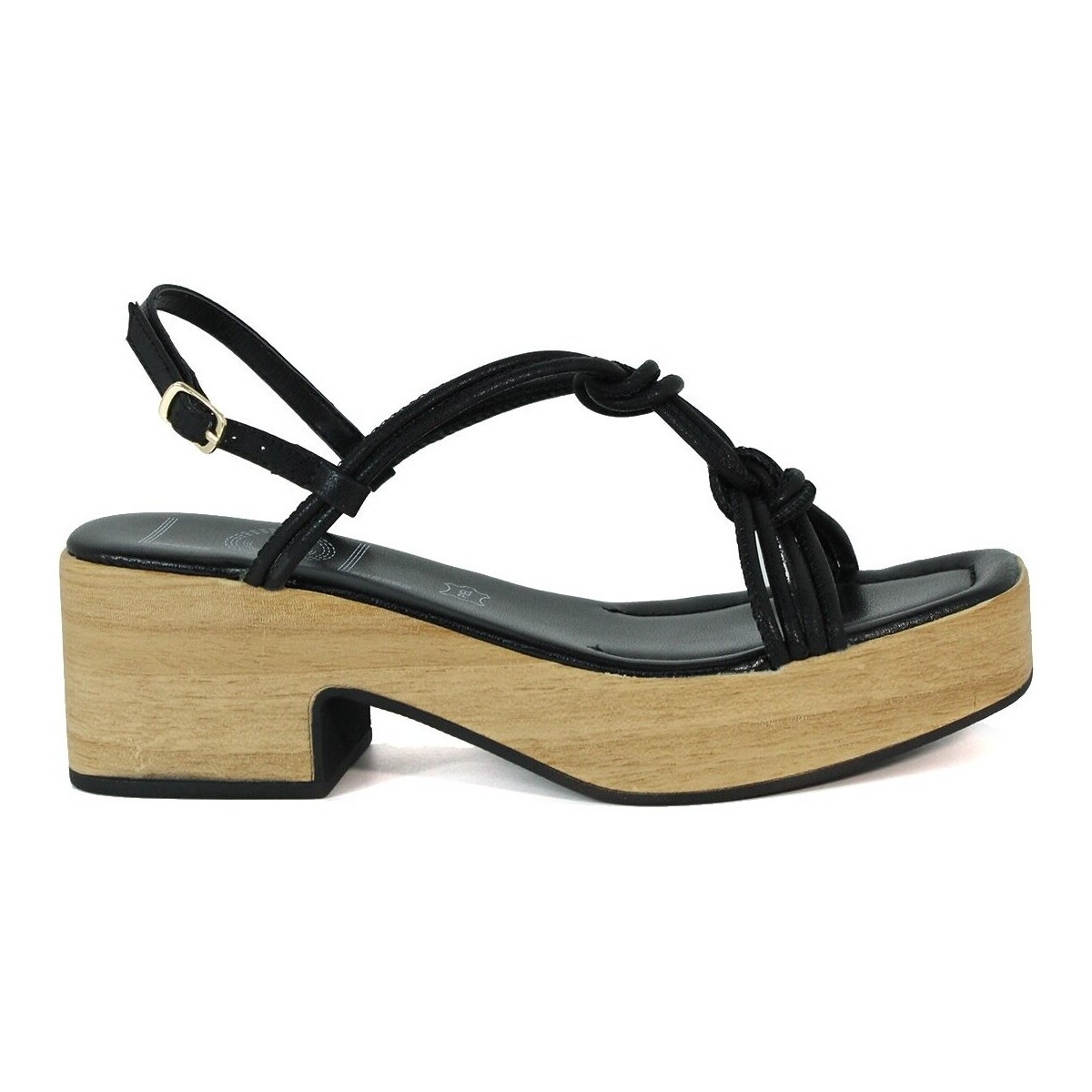 Chaussures Femme Sandales et Nu-pieds Vexed SANDALIAS DE NUDOS CON PLATAFORMA LOL KYRA NEGRO Noir