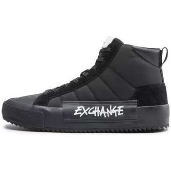Chaussures Homme Baskets montantes EAX Basket Noir