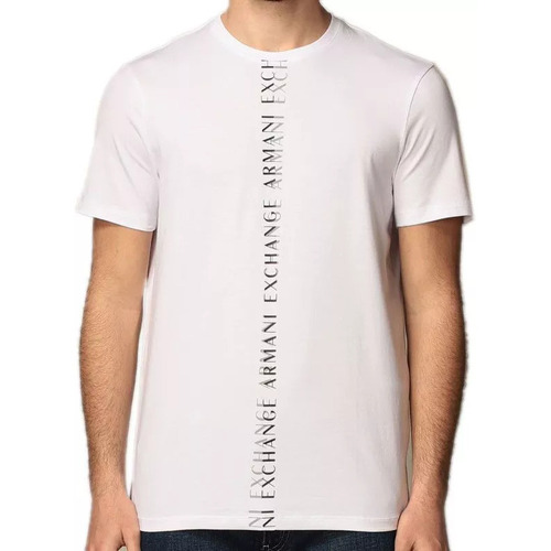 Vêtements Homme T-shirts manches courtes EAX Tee-shirt Blanc