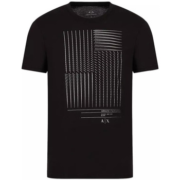 Vêtements Homme T-shirts manches courtes EAX Tee-shirt Noir