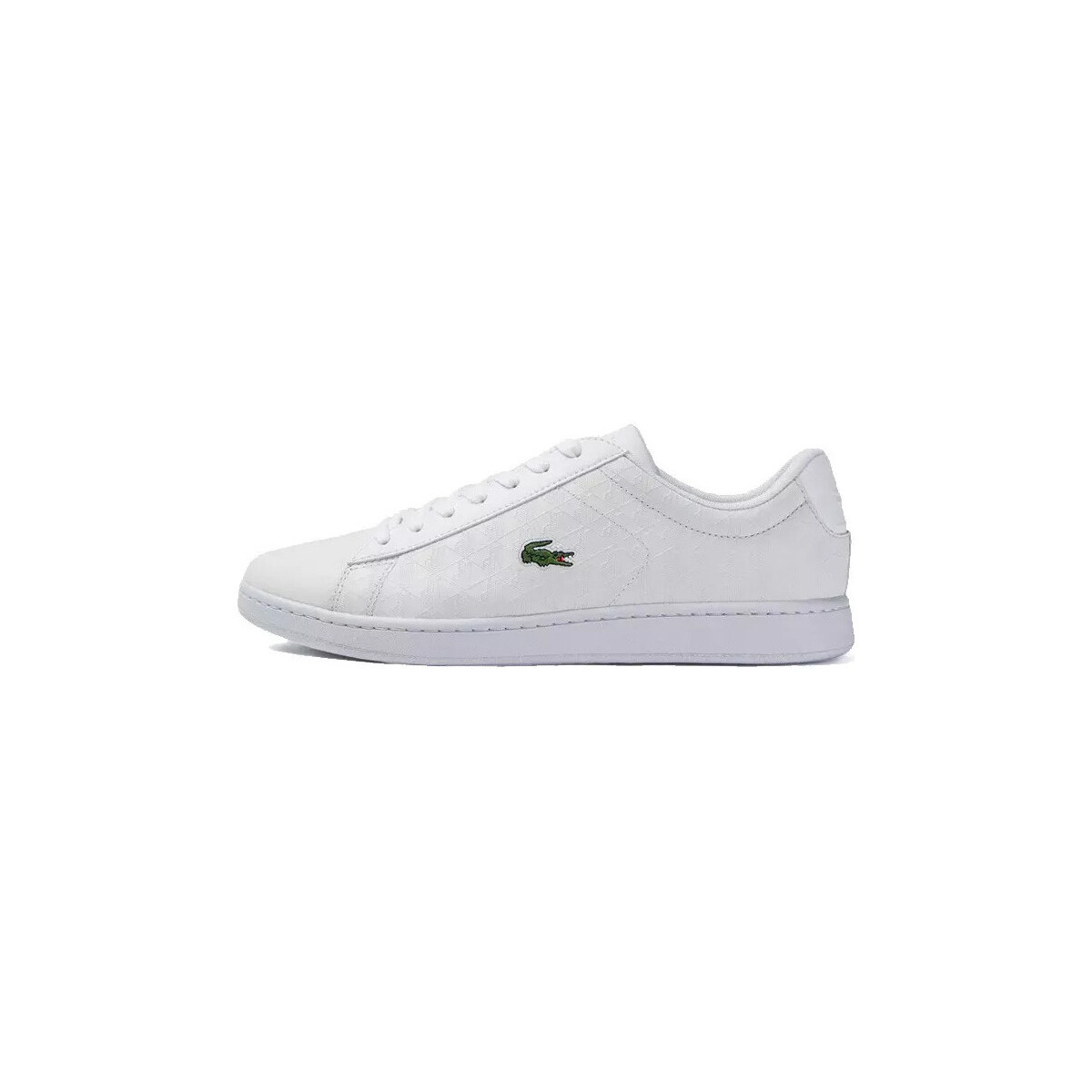 Chaussures Homme Baskets basses Lacoste CARNABY EVO 222 5 SMA Blanc