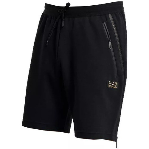 Vêtements Homme Shorts / Bermudas trainers armani exchange xdx042 xv338 k659 op white lt goldni Short Noir